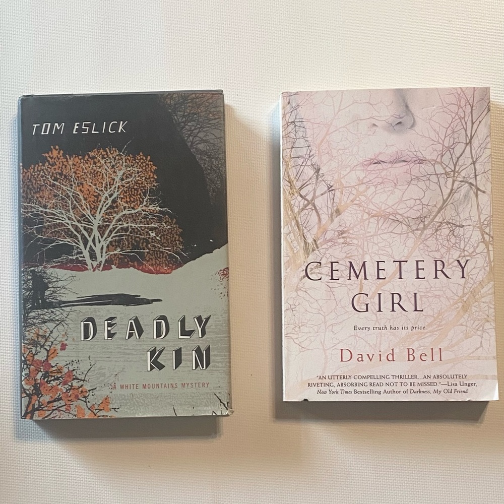 Bundle of 2 Books Cemetery Girl and Deadly Kin